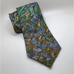 Museum-inspired Daniel Craig Pure Silk Tie Handmade In Italy